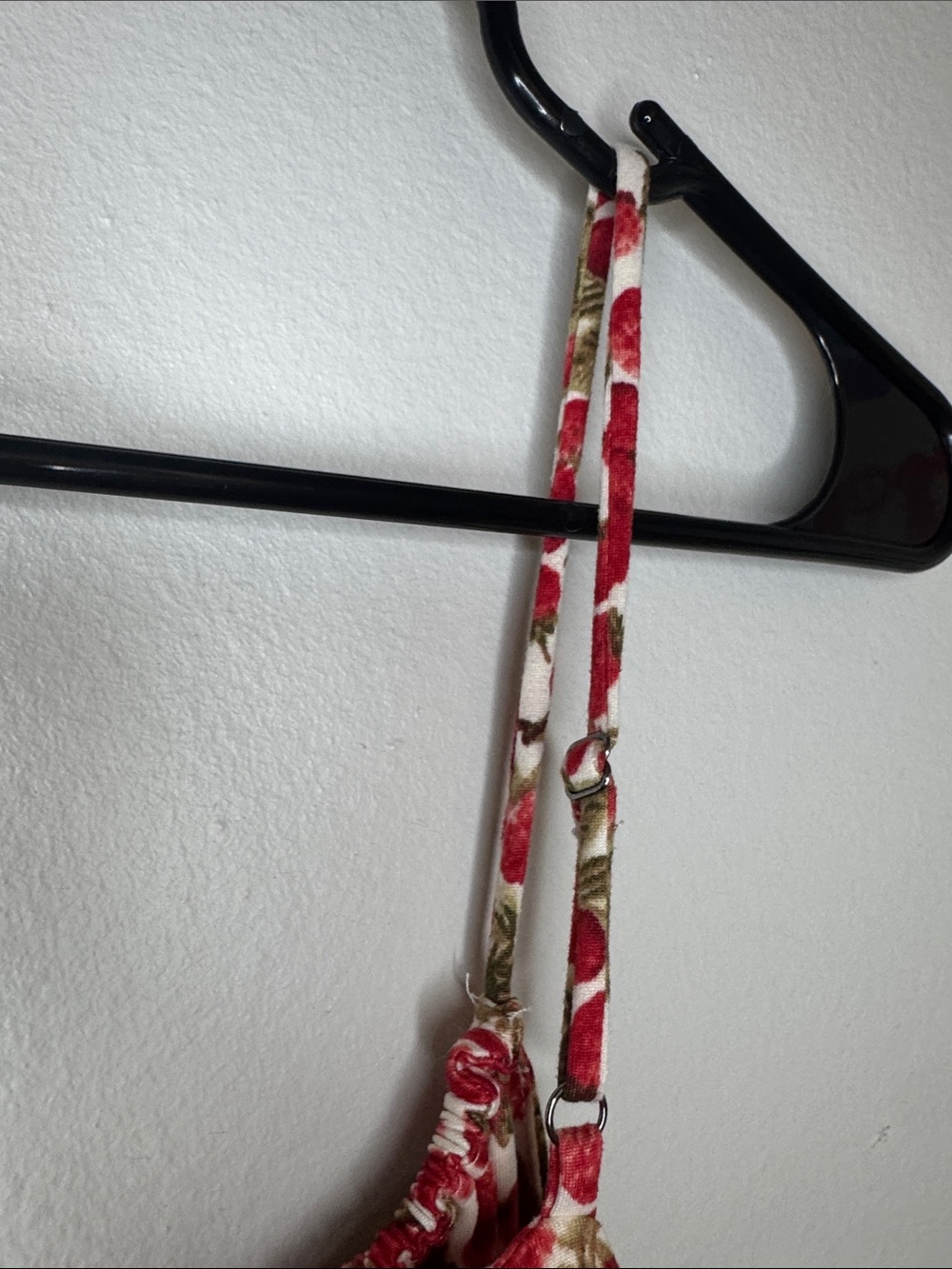 nine britton Red and Green Floral Mini Dress - Picture 7 of 7